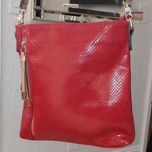 Gorgeous cherry red side bag